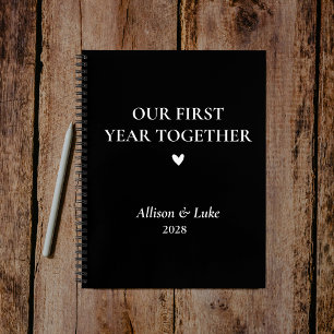 Cuaderno Regalo personalizado de boda y aniversario para pa