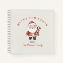 Regalo personalizado de Santa con vibra de Navidad