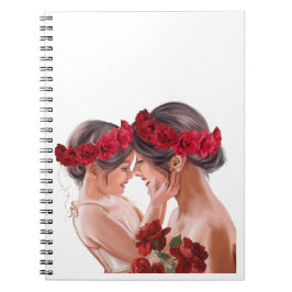 Cuaderno Regalo Personalizado Floral Conmovedor