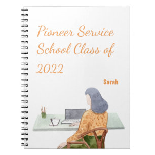 Cuaderno Regalo personalizado para las hermanas pioneras de