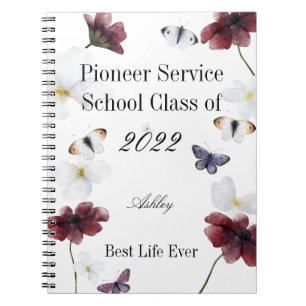 Cuaderno Regalo personalizado para pionero de JW 2022