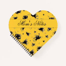 Cuaderno Regalo personalizado para portátiles de abeja para
