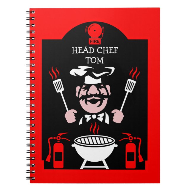 Cuaderno Regalo profesional de cocina (Frente)