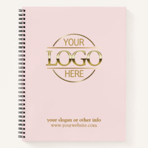 Cuaderno Regalo Promocional de Logo de Empresa Moderna