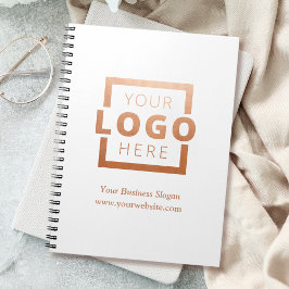 Cuaderno Regalo promocional del logotipo de la empresa pers