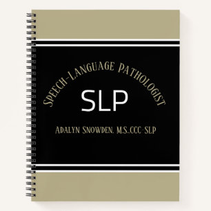 Cuaderno ¡REGALO! SLP (patólogo del lenguaje del habla) esp
