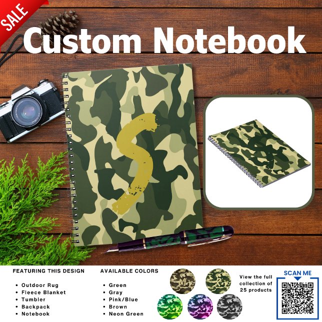 CUADERNO REGALOS ACCESORIOS DE CAMPING PERSONALIZADOS NIÑOS (Subido por el creador)