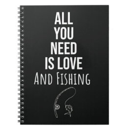Cuaderno Regalos Bonitos Para Amantes De La Pesca Pescador