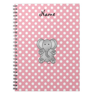 Cuaderno Regalos conocidos personalizados del elefante