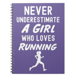 Cuaderno Regalos Corriendo Para Niñas Para Niños Carrera Ca