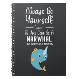 Cuaderno Regalos de amante de narval lindo Animales Vida Oc