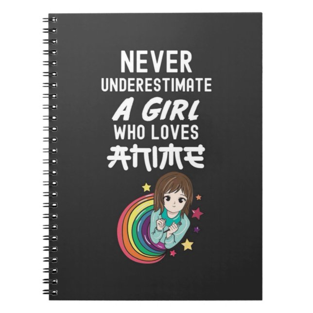 Cuaderno Regalos de Anime Lindos para Bebés y Niñas Kawaii  (Frente)