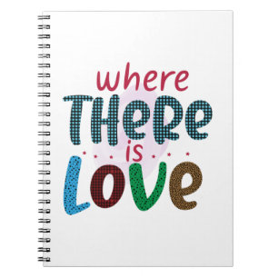 Cuaderno Regalos de boda Donde Hay Amor