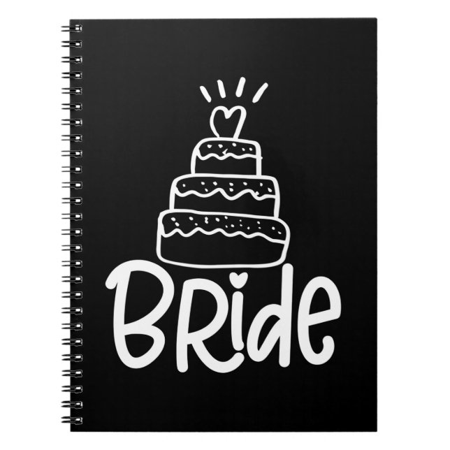 Cuaderno Regalos de Boda | Fiesta de Despedida de Soltera d (Frente)