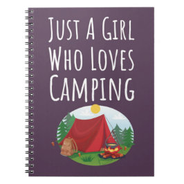 Cuaderno Regalos de campamento rosados lindos para niñas pe