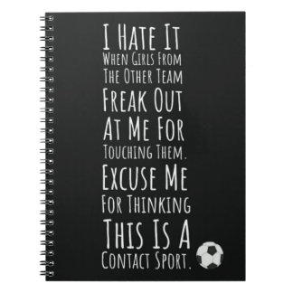 Cuaderno Regalos De Chicas De Fútbol Para Su Jugador Futbol