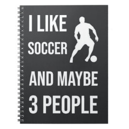 Cuaderno Regalos de chicos de fútbol para él jugador para n