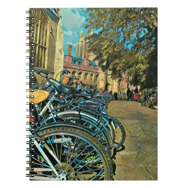 Cuaderno Regalos de ciclismo de época (Frente)