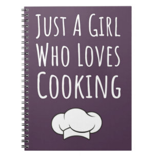 Cuaderno Regalos de cocina rosados lindos para niñas que co