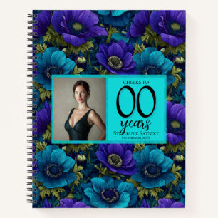 Cuaderno Regalos de cumpleaños Anemones Petal 10 para sobri