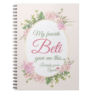 Cuaderno regalos de desi mamá