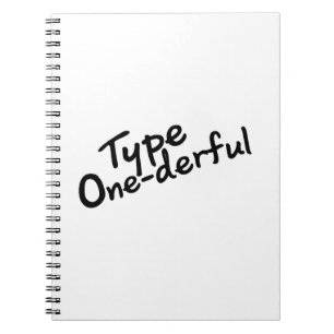 Cuaderno Regalos de diabetes diabética T1D