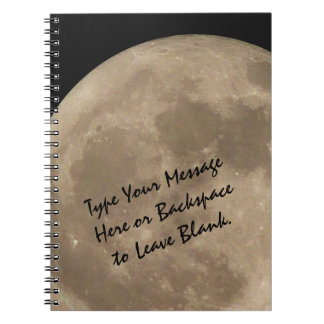 Cuaderno Regalos de encargo del libro del diario de la Luna