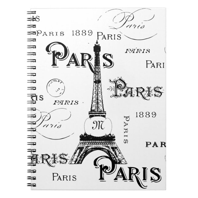 Cuaderno Regalos de Francia y recuerdos de París (Frente)