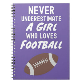 Cuaderno Regalos De Fútbol Girly Golf Para Niños Chicas Cae