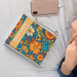 Cuaderno Regalos de graduación de pintura retro para nieta