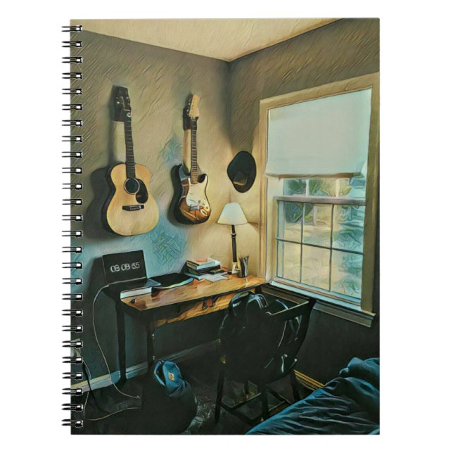 Cuaderno Regalos de guitarra para novia (Frente)
