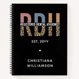 Cuaderno Regalos de higienistas dentales registrados por el