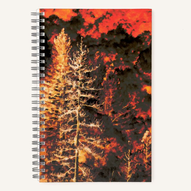Cuaderno Regalos de incendios forestales para bomberos (Anverso)