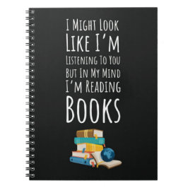 Cuaderno Regalos de lectura de libros divertidos Cita Lecto
