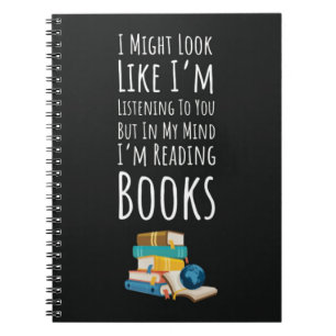 Cuaderno Regalos de lectura de libros divertidos Cita Lecto