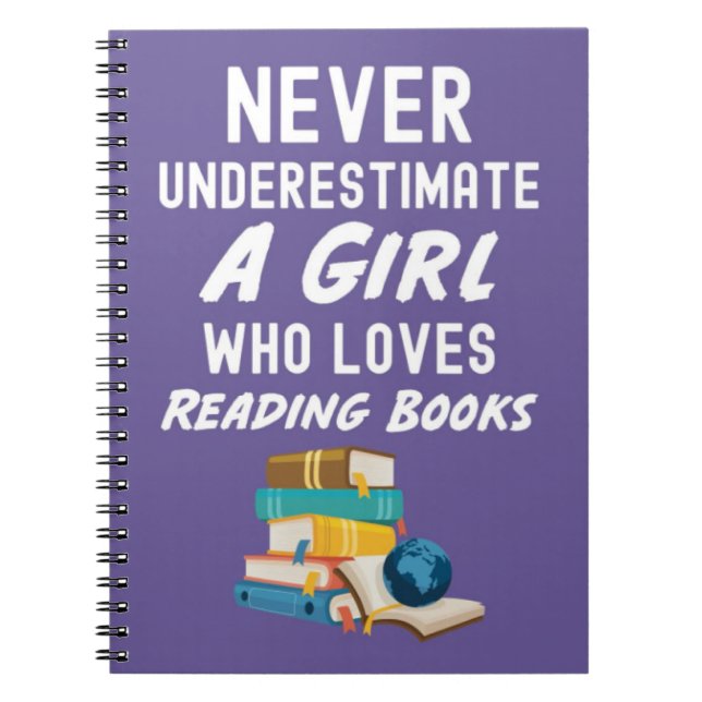 Cuaderno Regalos de libros rosados lindos para niñas bebés  (Frente)