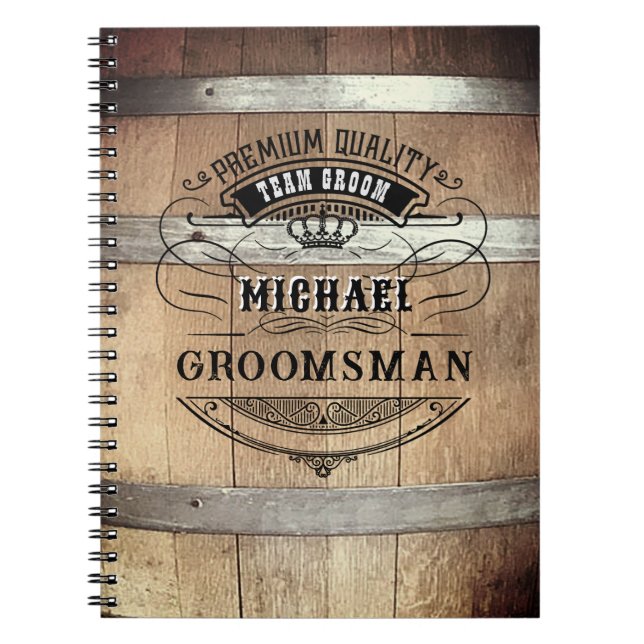 Cuaderno Regalos de los Groomsmen (Frente)