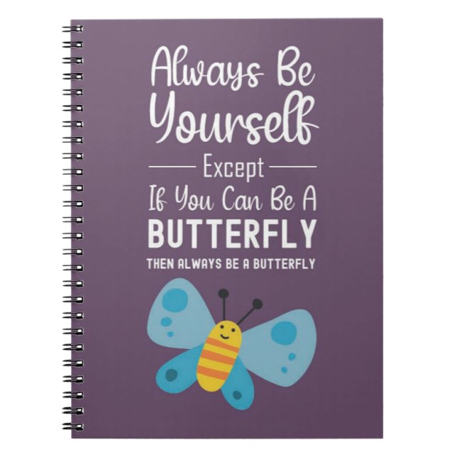 Cuaderno Regalos de mariposas para amantes de mariposas lin (Frente)