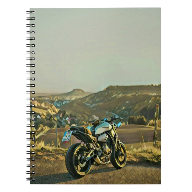 Cuaderno Regalos de motocicletas (Frente)