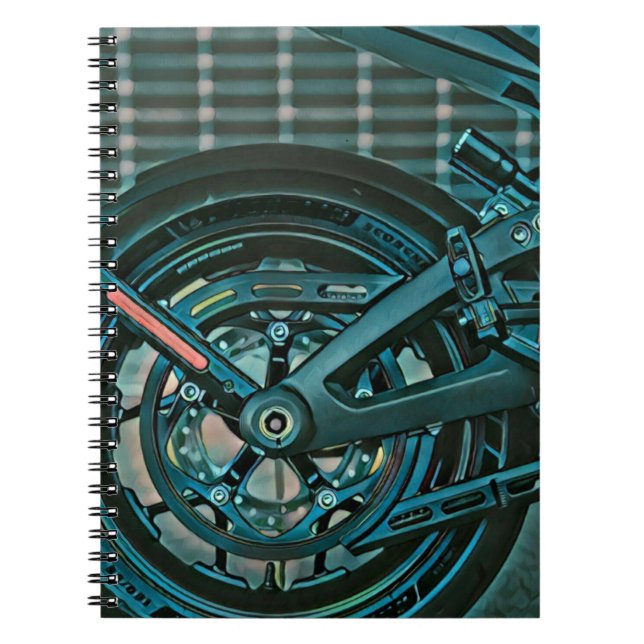 Cuaderno Regalos de motociclismo (Frente)