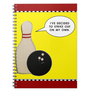 Cuaderno Regalos de Novedad de boliche