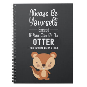 Cuaderno Regalos de Nutria Adorables Humor Divertido Animal