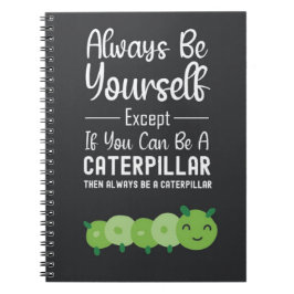 Cuaderno Regalos de oruga linda niños infantil divertido