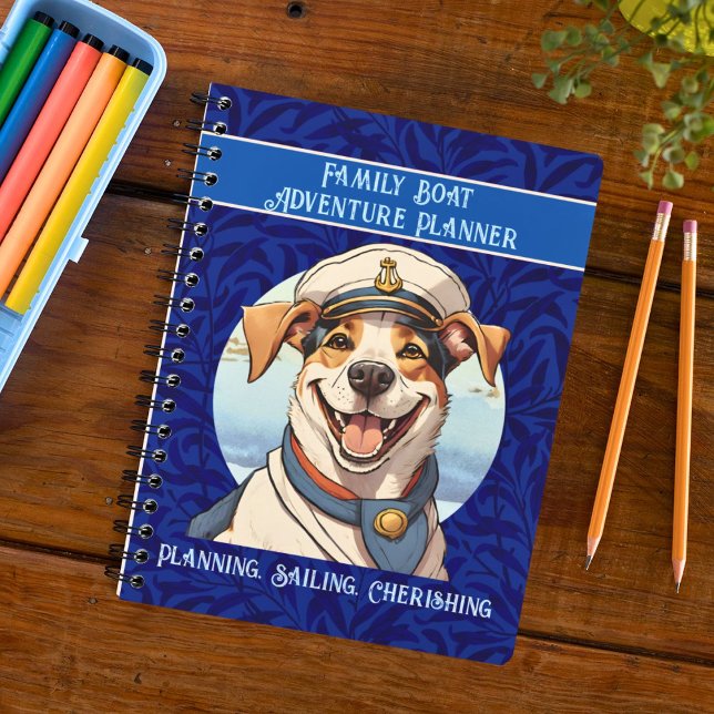 Cuaderno Regalos de perros náuticos para los propietarios d (Nautical Dog Gifts for Boat Owners Sailors Boater)