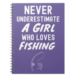 Cuaderno Regalos de Pesca Rosados Lindos para Bebés y Niñas