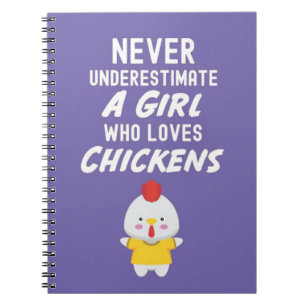Cuaderno Regalos de Pollito Rosa Lindo Para Bebés Niñas Ama