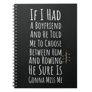 Cuaderno Regalos De Remo Para Las Mujeres Roras Chica De La