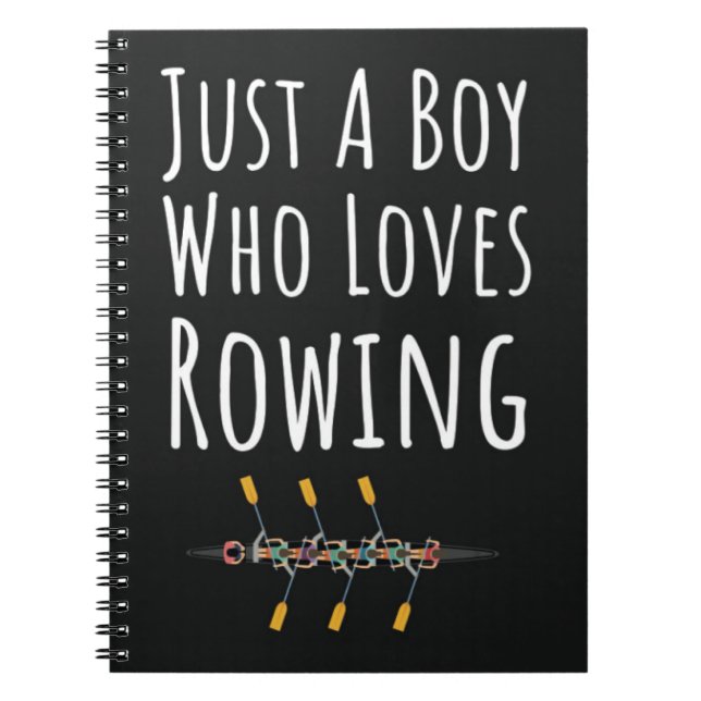 Cuaderno Regalos de Remo para Niños Remero para Niños (Frente)