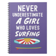 Regalos de surfista rosa lindo para niños niñas su