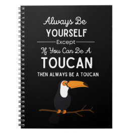 Cuaderno Regalos de Tucán Adorables Selva Ave Exótica Selva
